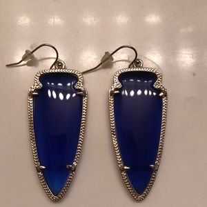 Kendra Scott Skylar Earrings in Cobalt